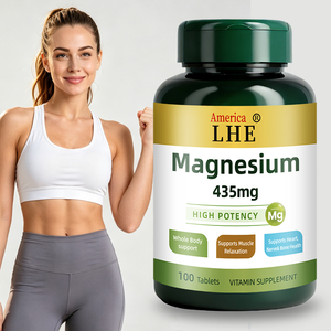 Complément de vitamines et de magnésium Shecome de haute qualité, améliore les fonctions cognitives et la qualité du sommeil chez les adultes, comprimés de magnésium 435 mg - Product Image 3