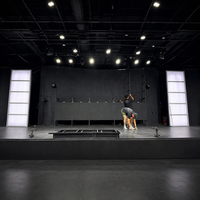 Écran LED d'intérieur RAYBO, panneau LED haute définition, mur LED P3.91, mur vidéo LED portable pour événements scéniques