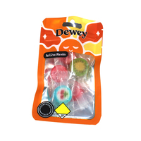Emballage de sachets découpés sur mesure, pochette à fermeture éclair anti-odeur, forme spéciale pour le stockage de bonbons gélifiés et de collations