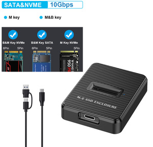 <span class=keywords><strong>M</strong></span>.<span class=keywords><strong>2</strong></span> NVMe SATA ke USB C, stasiun Dok dua protokol <span class=keywords><strong>M</strong></span>.<span class=keywords><strong>2</strong></span> ke adaptor USB C 10Gbps sarung SSD eksternal untuk kunci <span class=keywords><strong>M</strong></span> - Product Image 2
