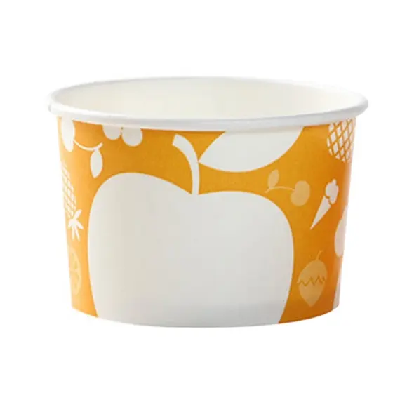 Custom Logo Disposable 4oz Ice Yogurt Cups