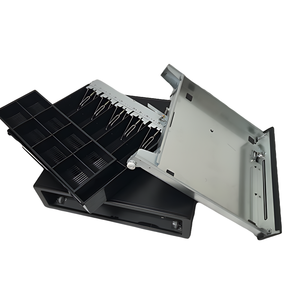 Прочный металлический кассовый ящик <span class=keywords><strong>Micros</strong></span> с 4/5 банкнотами 8 отделений для монет - Product Image 6