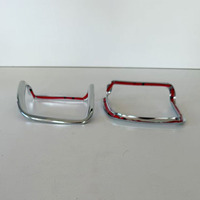 Garniture de phare antibrouillard arrière chromée LC200 2 pièces pour Toyota Land Cruiser 2008 à 2021 81490-60020 81480-60020