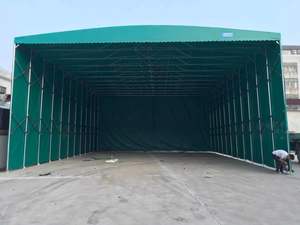 Grandes tentes coulissantes à double rail pour ombrage de parking, zones de repos temporaires pour événements extérieurs - Product Image 6