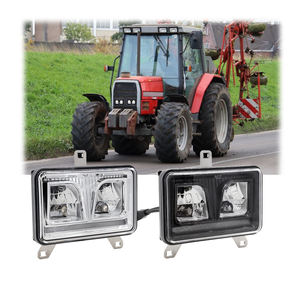 Massey Ferguson 1693943M93 4*6 pouces aluminium 6500K température de couleur 40W <span class=keywords><strong>LED</strong></span> tracteur <span class=keywords><strong>phare</strong></span> Hi/Lo faisceau lampe de <span class=keywords><strong>travail</strong></span> nouveau - Product Image 2