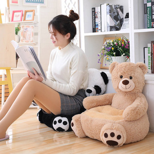 Divano per Bambini a Forma di <span class=keywords><strong>Unicorno</strong></span>, Panda o Anatra, Morbido Sedile Animale in Peluche, Poltrona Teddy Bear in Cotone - Product Image 4