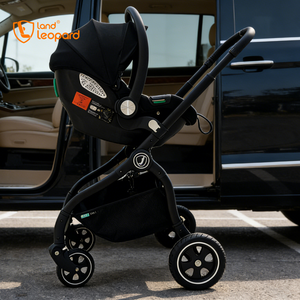 Poussette 3-en-1 en alliage d'aluminium pliable et légère, siège <span class=keywords><strong>auto</strong></span>, capacité de charge de 20 kg, pour enfants de 0 à 3 ans, voyageur - Product Image 1