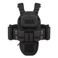 Chaleco Táctico Portaplacas Molle de Camuflaje Personalizado de Fábrica Zennison con Protección de Entrepierna y Estructura Ajustable
