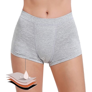 Bragas menstruales Intiflower, bragas fisiológicas de algodón a prueba de fugas de 4 capas, ropa interior para mujer - Product Image 2