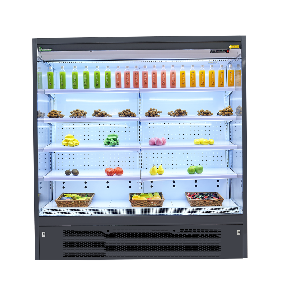 Commercial Refrigerator Cold Showcase Fridge For Vegetable Drinks Water Freezing Equipment