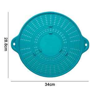 Pantalla contra salpicaduras de aceite resistente al calor para sartén Protector de cocina Protector contra salpicaduras de Grasa de silicona Protector contra salpicaduras de cocina de 13 pulgadas - Product Image 4
