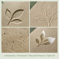 Tarjetas de Visita Personalizadas de Papel Kraft de 600 g/m² con Logotipo en Relieve y Forma Troquelada para Marcas Ecológicas y Salones de Belleza, Suministro al por Mayor de Fábrica