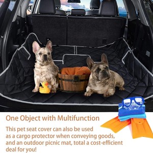 Funda Protectora Impermeable para Asiento de Coche para Perros Grandes, Cama de Lujo para Mascotas, Cubierta para Asiento Trasero, Camas para Mascotas - Product Image 4