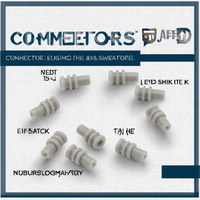 963530-1 Sello de silicona gris de un solo hilo para conector automotriz, diámetro de aislamiento de cable