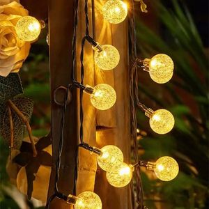 Guirlande lumineuse solaire LED en gros pour l'extérieur, éclairage décoratif pour patio, fête, Noël - Product Image 4