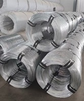 Fil de fer galvanisé 0,2 mm-20 mm, bobine de fil de fer électrogalvanisé pour la construction, les clôtures et le paillage