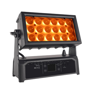 STAR-COLOR 270Z WASH ZOOM 18x15W 4 IN 1 WDMX 2.4G Wireless Outdoor <span class=keywords><strong>SGM</strong></span> P2 LED mini Wall Washer light zoom - Product Image 2