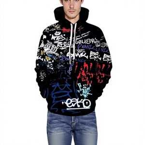 Sweat à capuche d'hiver moderne pour homme, style streetwear, 100 % coton molletonné, poches, coupe classique - Product Image 6