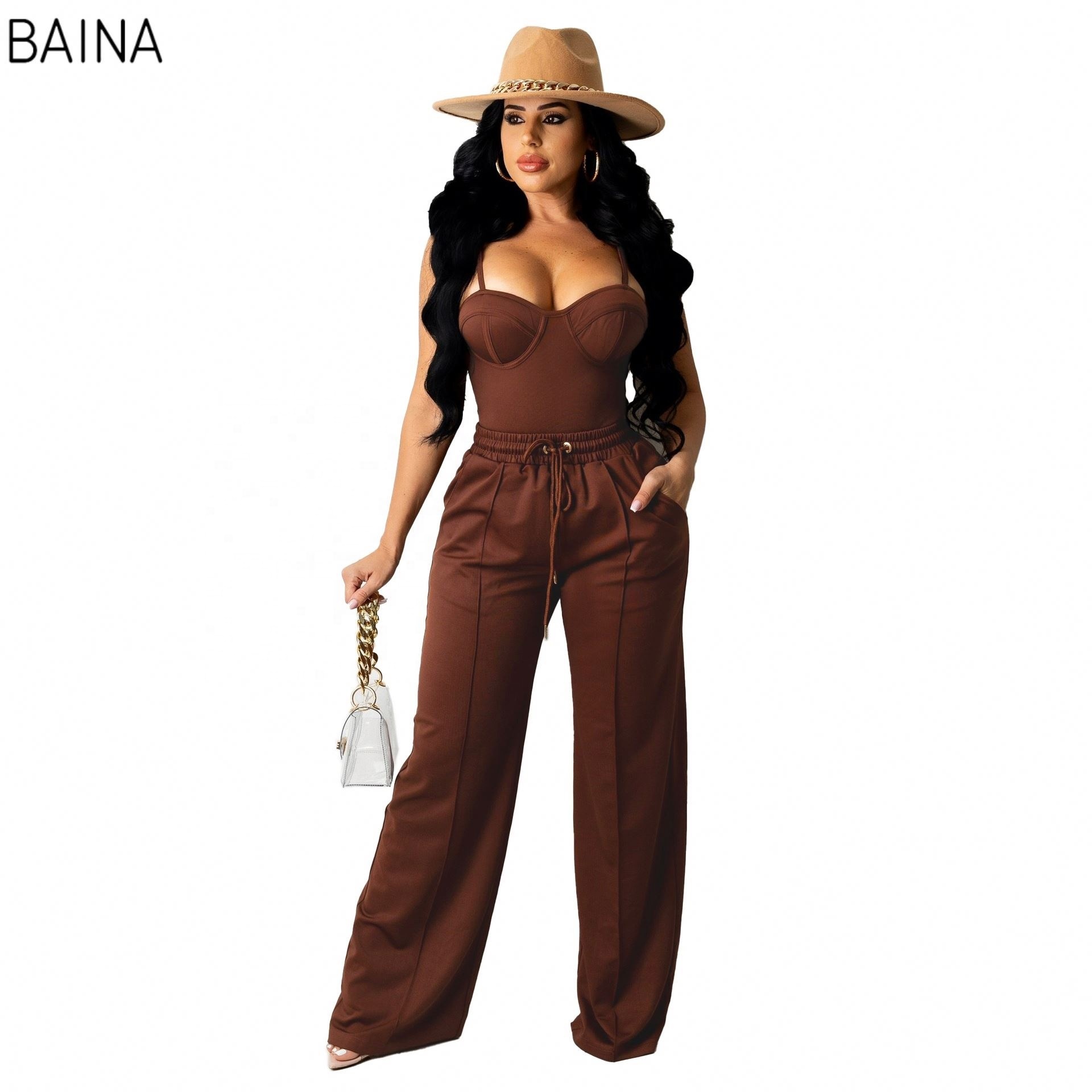 Two Piece Set for Women European and American New Temperament Casual Outfit · image 3