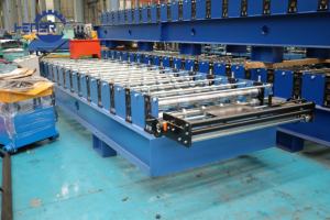 Hener 2025 Trapezförmige Metalldach platten form maschine, Material Cr12, effektive Breite 1000mm - Product Image 3