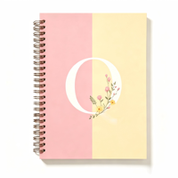 Agenda Premium con Cubierta Gruesa, Impresión Personalizada de Páginas Interiores, Planificador Multisección, Cuaderno para Regalo Festivo