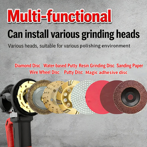 Machine à fraiser pour sols et murs DIY 150 mm, meuleuse à béton avec aspiration de poussière, alimentation électrique - Product Image 6