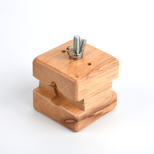 Factory Direct Sales Watch Dial Holder Repair Tools Parts Wood Work <strong>Bench</strong> Wooden Fixed Seat - Product Image 3