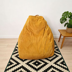 Sillón <span class=keywords><strong>Puff</strong></span> Grande y Cómodo de Diseño Disian 2026, <span class=keywords><strong>Precio</strong></span> de Fabricante, Sofá de Piso con Estilo de Gota de Agua - Product Image 2