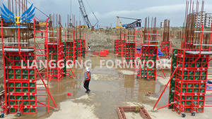Fabricant de coffrage en acier sur mesure <span class=keywords><strong>pour</strong></span> la construction de murs et de colonnes en béton - Product Image 6