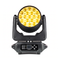 Ensemble d'équipements d'éclairage de scène professionnels : Projecteur LED Par Can Wash Moving Head avec 19*15W RGBW, contrôle DMX512, indice de protection IP33 pour événements