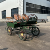 Populaire Chariot Équestre Électrique de Style Royal pour Marathon, 4 Roues, 4-6 Personnes, Personnalisable, Tendance, pour Mariages, Fêtes et Visites Touristiques