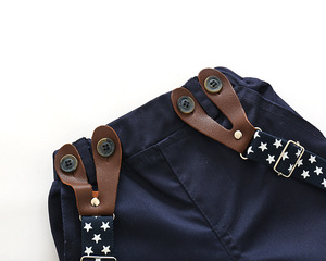 Ensemble de pantalons en jean formels pour bébés garçons, costumes pour enfants, vêtements provenant d'un fournisseur chinois - Product Image 5