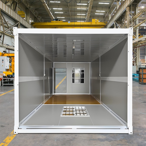 <span class=keywords><strong>Casa</strong></span> Container Pieghevole in Acciaio da 20 Piedi Personalizzata, Traspirante, in Nuovo Materiale, con 5 Anni di Garanzia, Prefabbricata per Ufficio, Appartamento, Negozio - Product Image 4