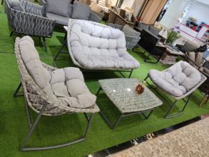 Meubles <span class=keywords><strong>de</strong></span> <span class=keywords><strong>jardin</strong></span> extérieur Offre Spéciale d'usine moderne <span class=keywords><strong>pas</strong></span> <span class=keywords><strong>cher</strong></span> UV PE rotin tissage KD <span class=keywords><strong>canapé</strong></span> chaise et Table <span class=keywords><strong>canapé</strong></span> <span class=keywords><strong>2</strong></span> <span class=keywords><strong>places</strong></span> ensemble - Product Image 4