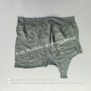 Trapos de Felpa de Colores Variados, Trapos de Algodón para Limpiar Sudaderas, Trapos de Limpieza para Talleres Industriales - Product Image 3
