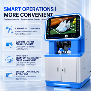 Máquina de Limpieza de Zapatos <span class=keywords><strong>UPUS</strong></span> AI, Lavado a Vapor, Limpieza en Seco, Tecnología de Sanitización con Luz UV, Máquina Expendedora Automática de Lavado de Zapatos - Product Image 2
