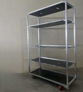 כבד גן פרחים טרולי פרח תחבורה צמח אחות מדפים מתכת עם גלגלים מיכלים עבור צמחים - Product Image 6