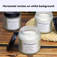 Etiquetas de advertencia de velas impermeables personalizadas, pegatinas adhesivas chapadas en oro para velas perfumadas de aromaterapia, etiqueta de embalaje