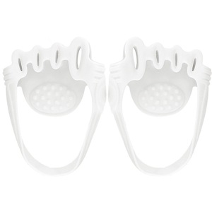 Séparateurs d'orteils en gel de silicone, entre-doigts à cinq trous, coussinets métatarsiens, coussinets pour la plante du pied, correcteur d'<span class=keywords><strong>hallux</strong></span> <span class=keywords><strong>valgus</strong></span> - Product Image 3