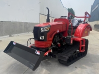 Mesin Pengolah Tanah Multifungsi Traktor Rotary Tiller dengan Remote Control, Peralatan Mesin Pertanian
