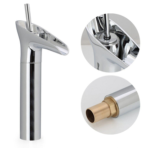 Hot bán thanh lịch Brass phòng tắm lịch thi đấu cổ điển phòng tắm bồn rửa tap xử lý đơn retro phong cách cổ lưu vực vòi nước - Product Image 3