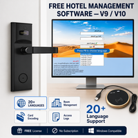 Cerradura Electrónica RFID sin Llave para Puerta de Hotel, Sistema de Cerradura con Tarjeta Magnética para Habitaciones de Hotel