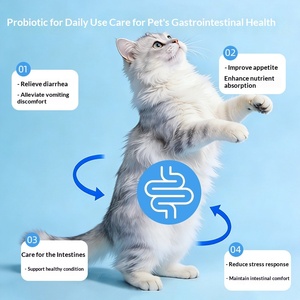 Probiotici Enzimatici in Polvere Brevettati per Cani e Gatti - Integratore per la Salute Intestinale Approvato dalla FDA per Diarrea e Stomaco Sensibile 45g - Product Image 2