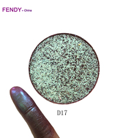 Palette de fard à paupières de marque privée végétalien personnalisé sans cruauté poudre de presse de couleur chrome super pigment unique imperméable à l'eau de haute qualité