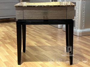 New Product Promotion With <b>Drawer</b> Italian Style <b>Small</b> Bedside Table Marble Slab Surface Wooden Bedside Table <b>Small</b> Bedside Table - Product Image 3