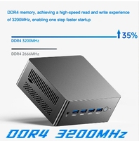 Nueva 12. ª generación Mini PC NUC Win11 Intel N305 Procesador 16Gb DDR4 512Gb Pocket 12V Dual Lan Mini computadora
