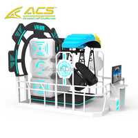 Simulateur de vol en parapente VR d'intérieur ACS, machine de jeu d'arcade vibrante