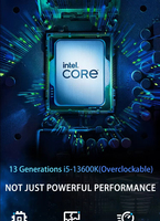 Prosesor CPU Intel Core I5 13400F Box Desktop 4.60 GHz Generasi ke-13 Prosesor Core 10 Core 16 Thread