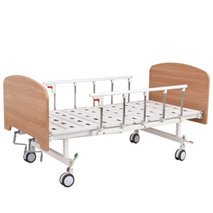 Fournisseur de fauteuils de soins à domicile <span class=keywords><strong>pour</strong></span> <span class=keywords><strong>personnes</strong></span> âgées avec réglage du dossier de 0 à 80 degrés °   <span class=keywords><strong>Lit</strong></span> d'hôpital manuel à <span class=keywords><strong>deux</strong></span> fonctions <span class=keywords><strong>pour</strong></span> <span class=keywords><strong>personnes</strong></span> handicapées - Product Image 1