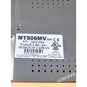 1 ชิ้น ใหม่เอี่ยม Weintek HMI Weinview MT506MV - Product Image 4